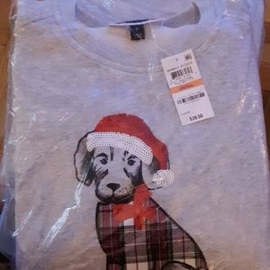 Karin Scott sport fleece sweatshirt